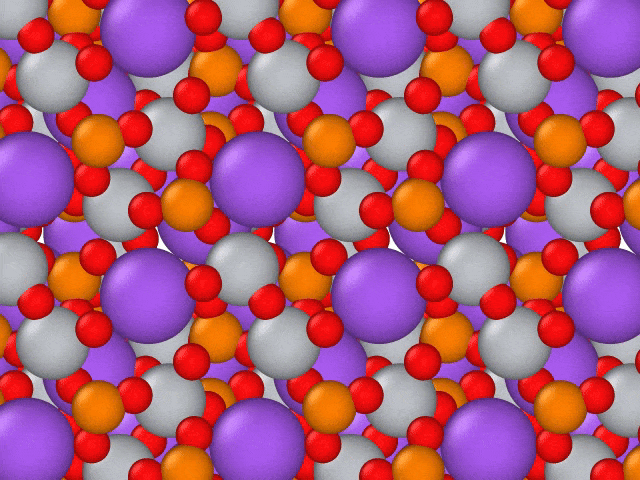 Animation of NaTiPO5, a potential sodium-based battery material