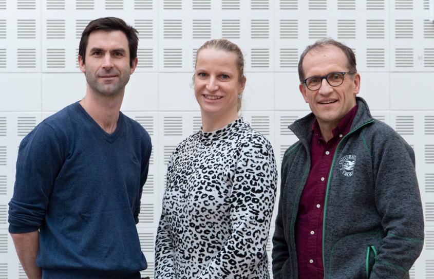 Kenneth Lindstedt, Dorota Buczek and Arnfinn Sundsfjord.