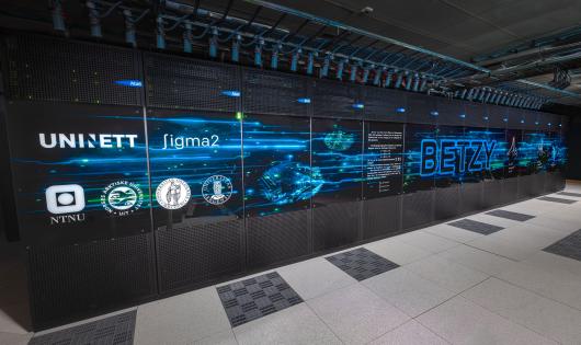 Supercomputer Betzy.