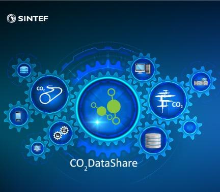 Visual concept illustration the CO2 datashare work.