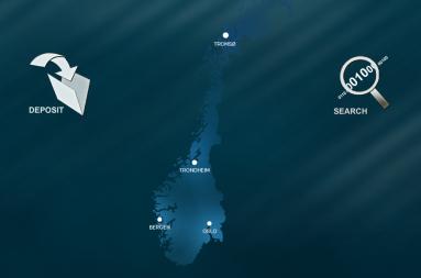 Screenshot from the NIRD Research Data Archive. 