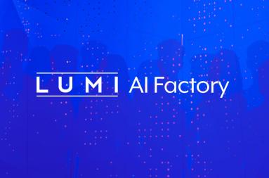 LUMI AI Factory banner.
