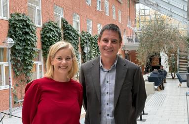 Sigrun Aasland and Gunnar Boe